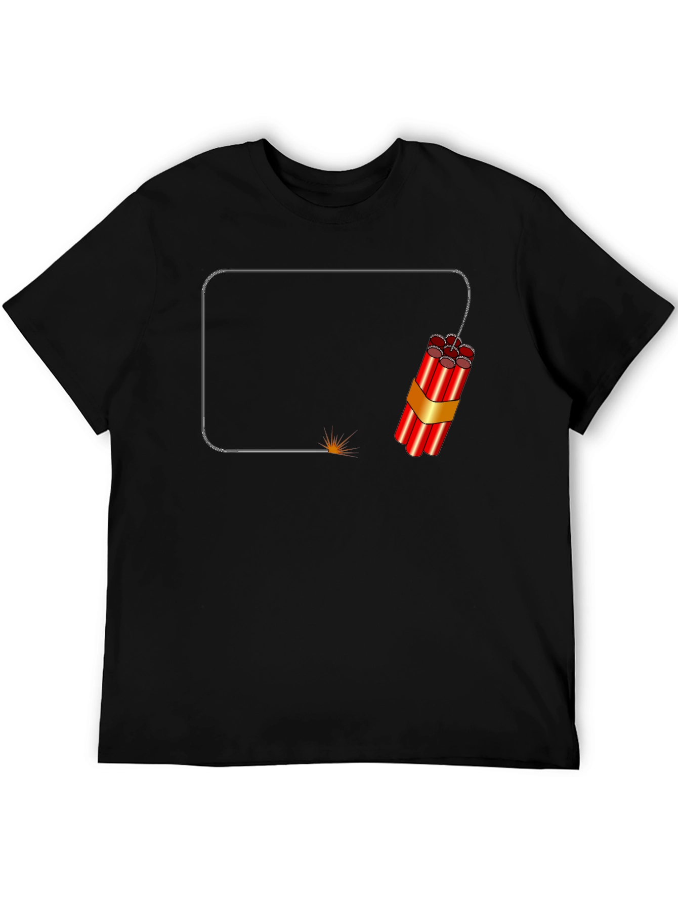 Black Dynamite Graphic Tee - Funny Explosive Design view 5