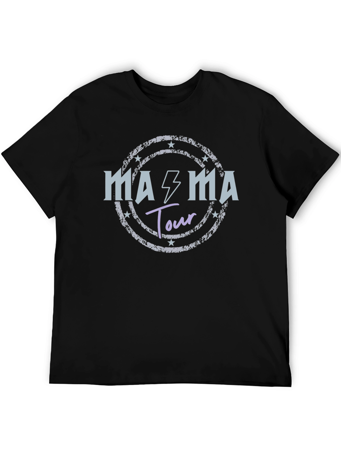 Black Mama Tour Black T-Shirt view 5