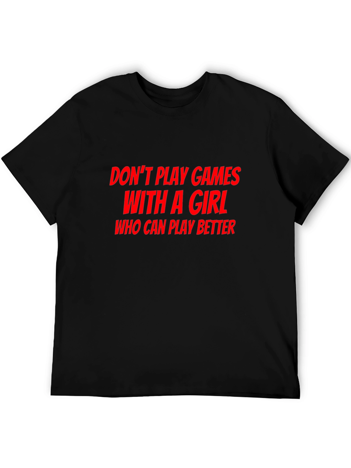 Black Don't Play Games Graphic Tee view 5