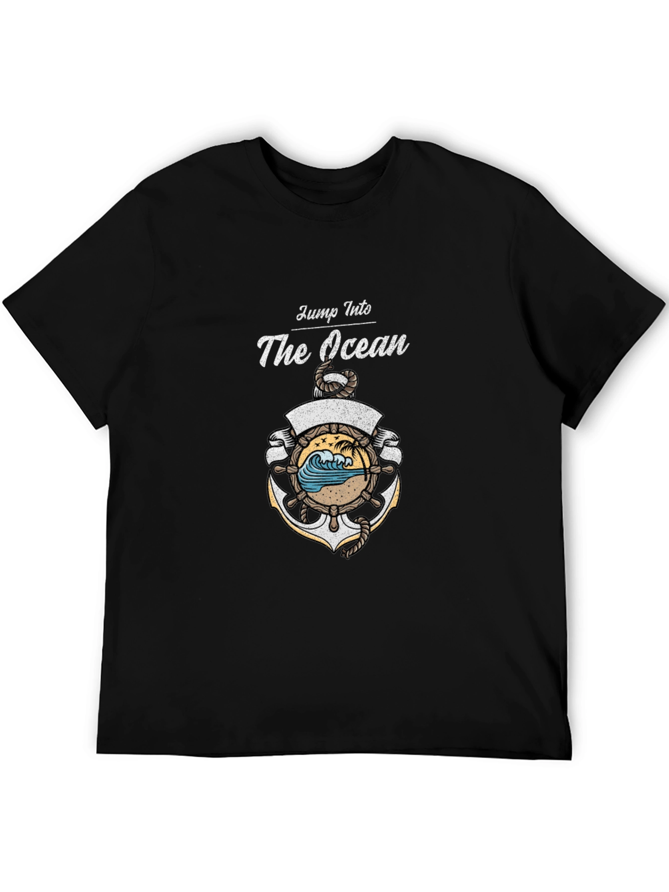 Jump Into The Ocean Graphic Tee - 5