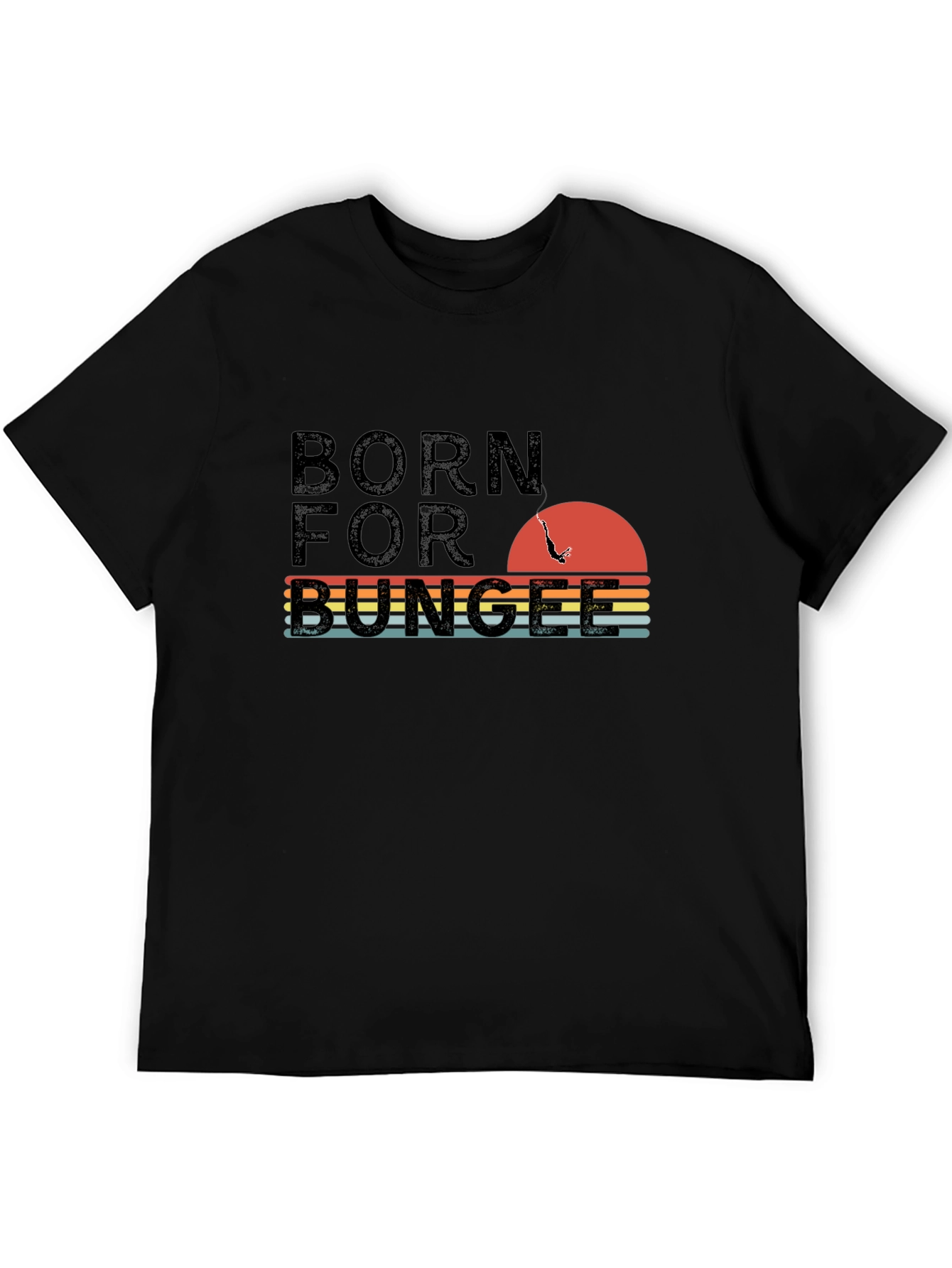 Born for Bungee Retro Graphic Tee - 5