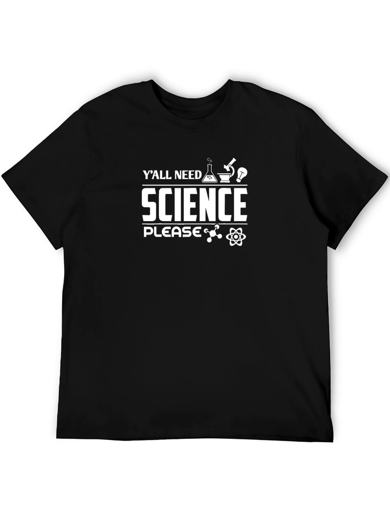 Black Science T-Shirt - Y'all Need Science view 5