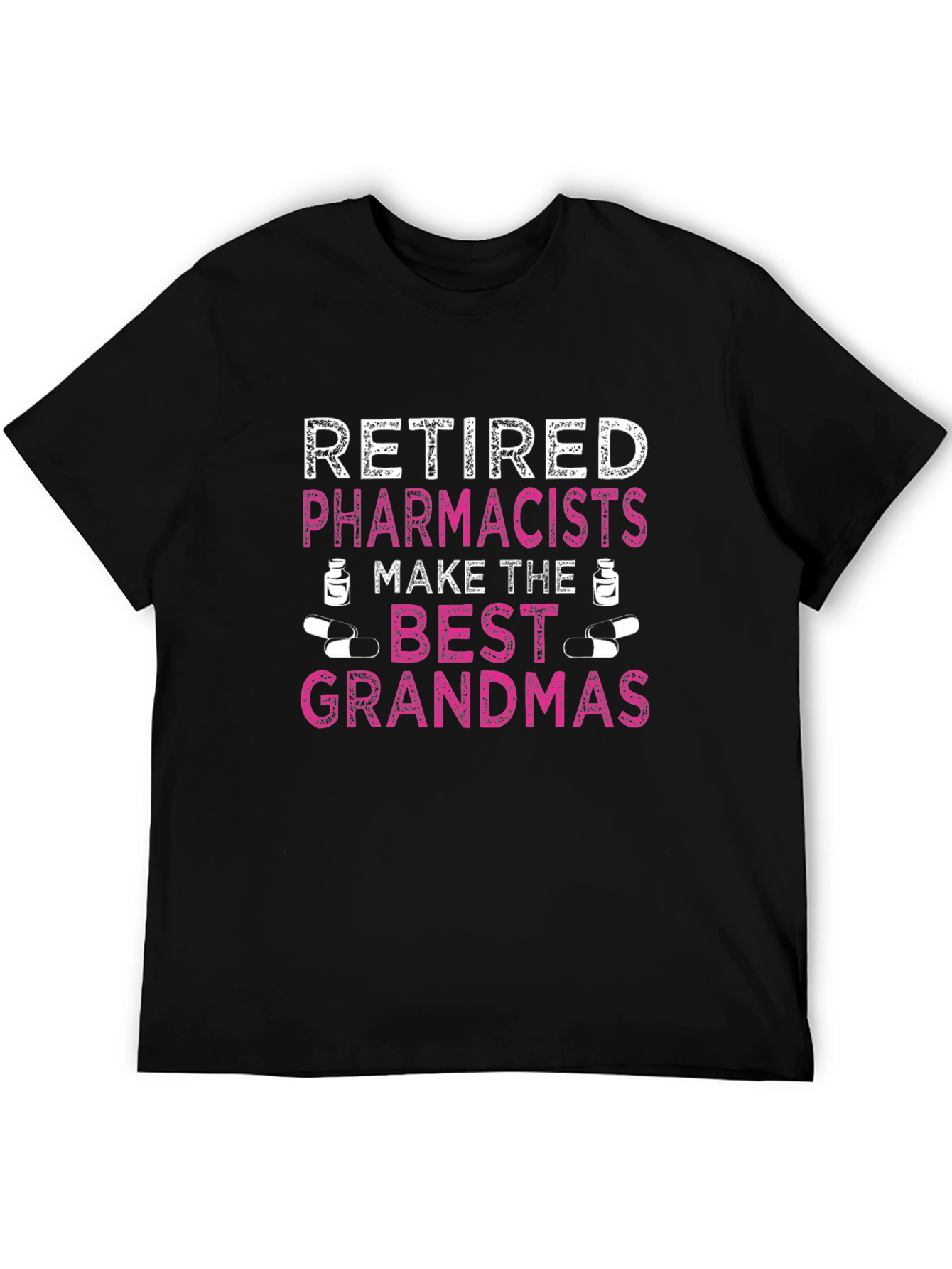 Black Retired Pharmacist Grandma T-Shirt view 5