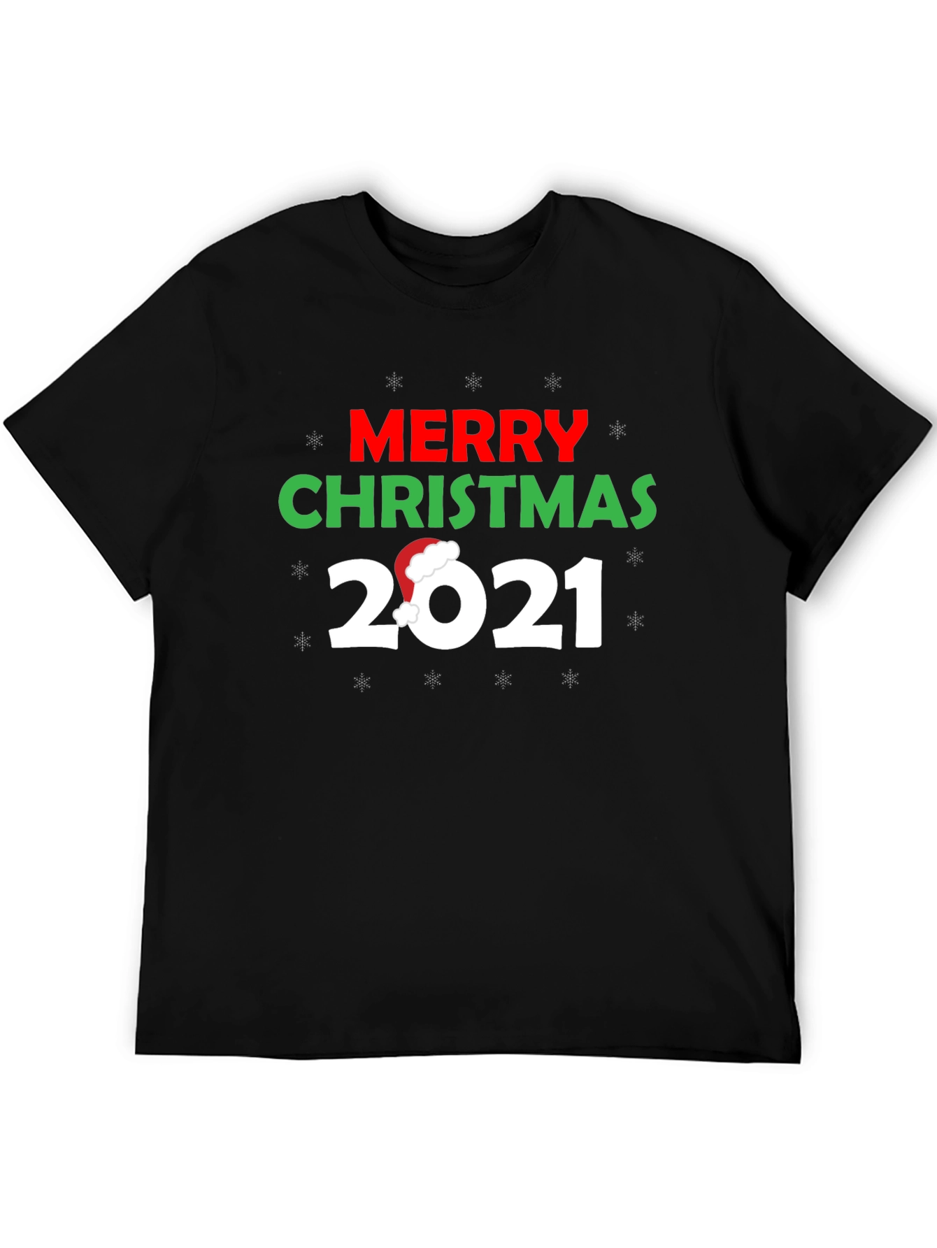 Merry Christmas 2021 Graphic T-Shirt - 5