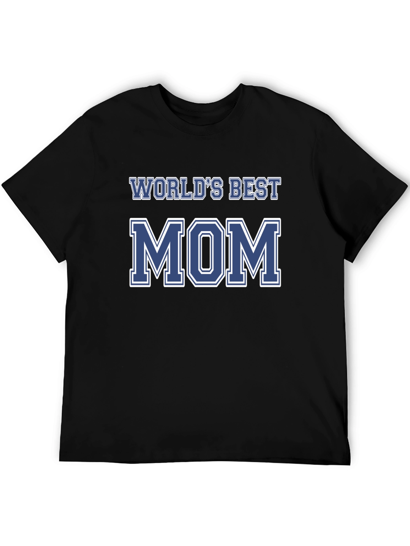 Black World's Best Mom Graphic T-Shirt view 5