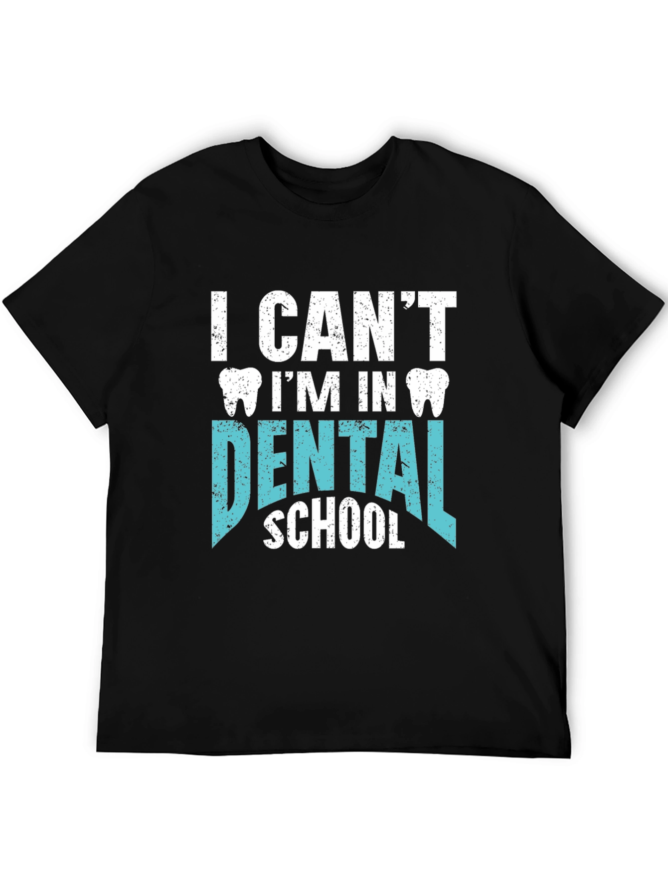 Black Dental School Tee - Funny Student Shirt view 5