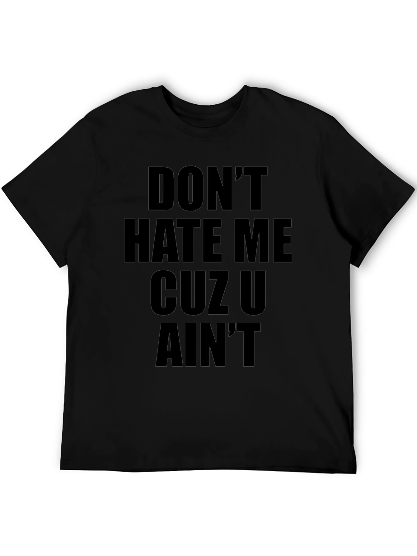 Black Don't Hate Me Graphic Tee view 5