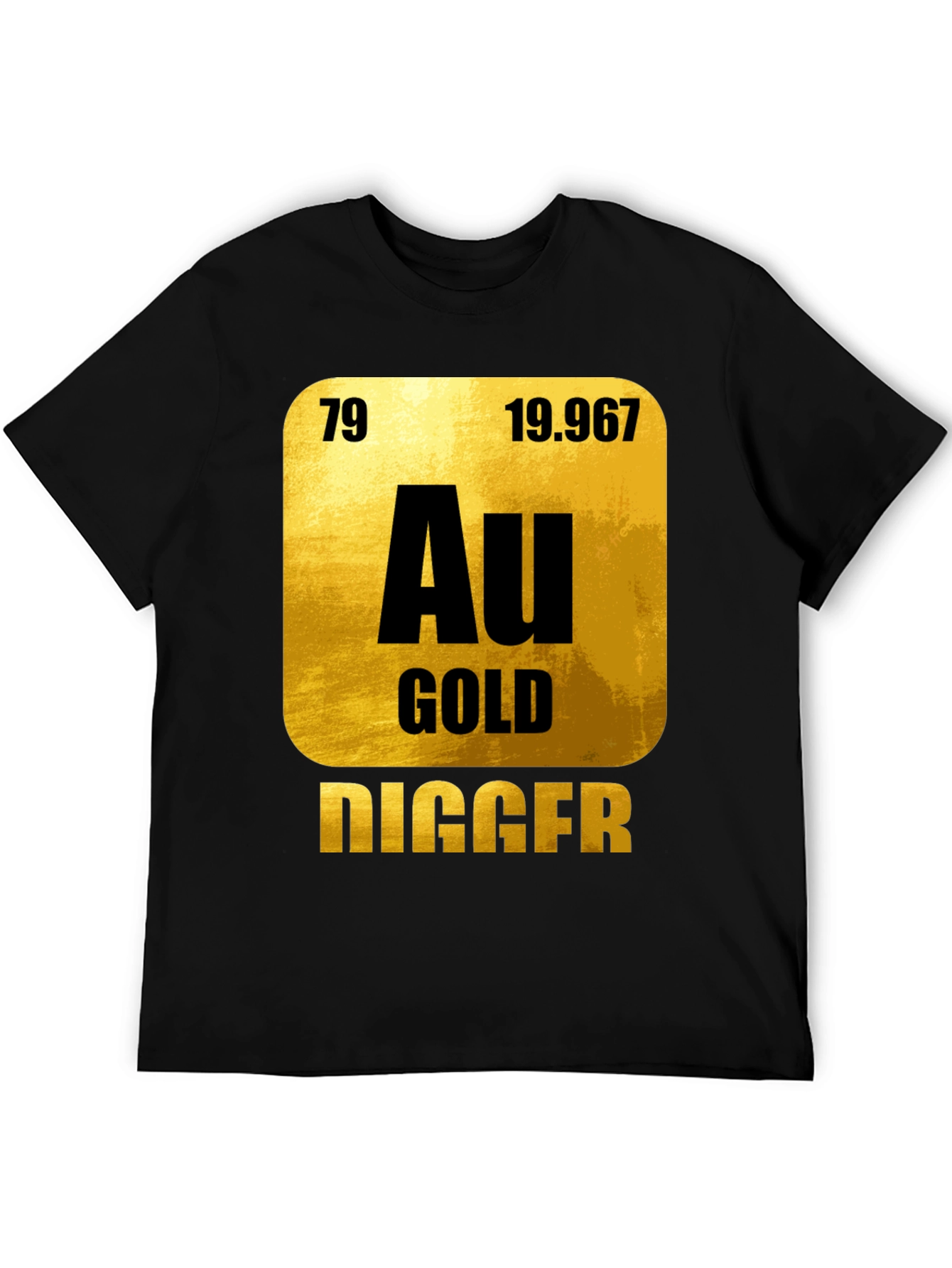 Black Gold Digger Graphic Tee - Element Style view 5