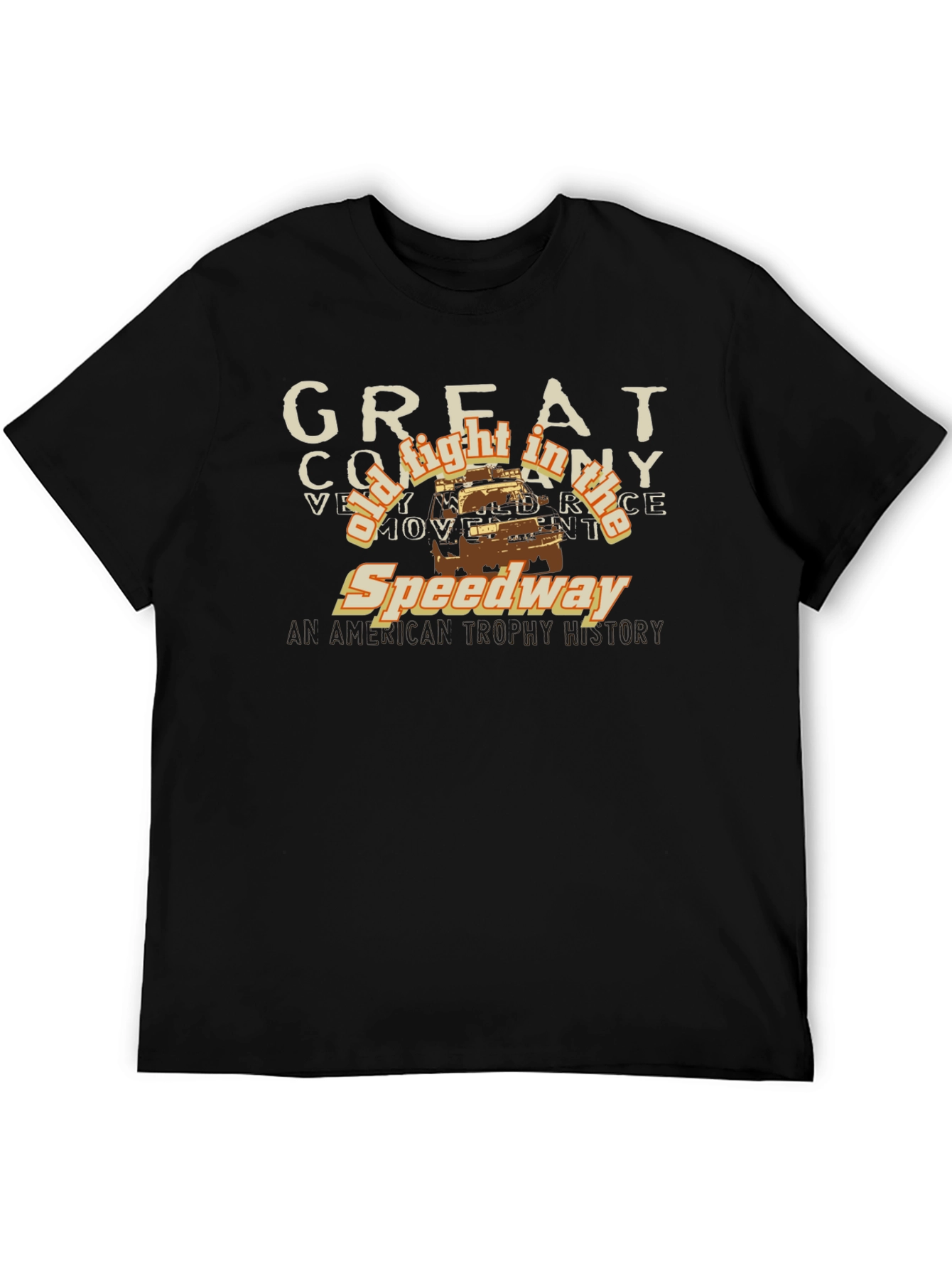 Black Great Company Speedway Vintage Graphic T-Shirt view 5