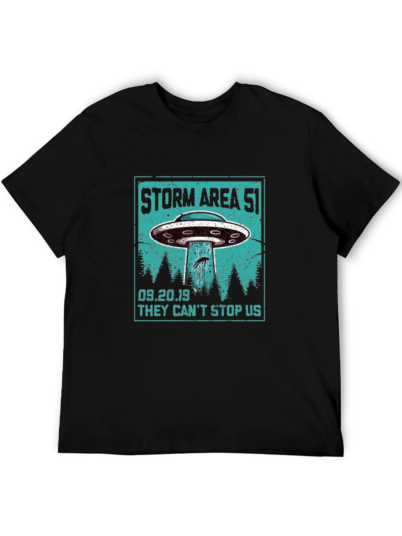 Storm Area 51 UFO Graphic Tee - 5