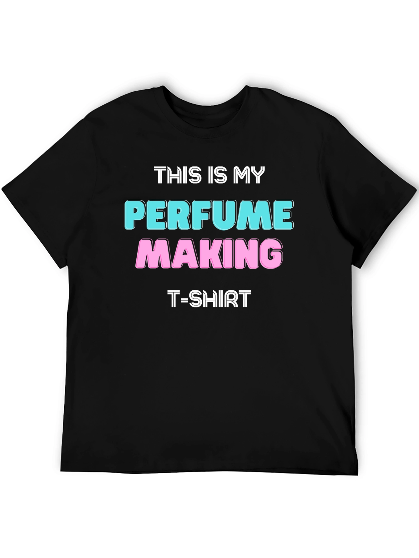 Black Perfume Making T-Shirt: Unique Hobbyist Gift view 5