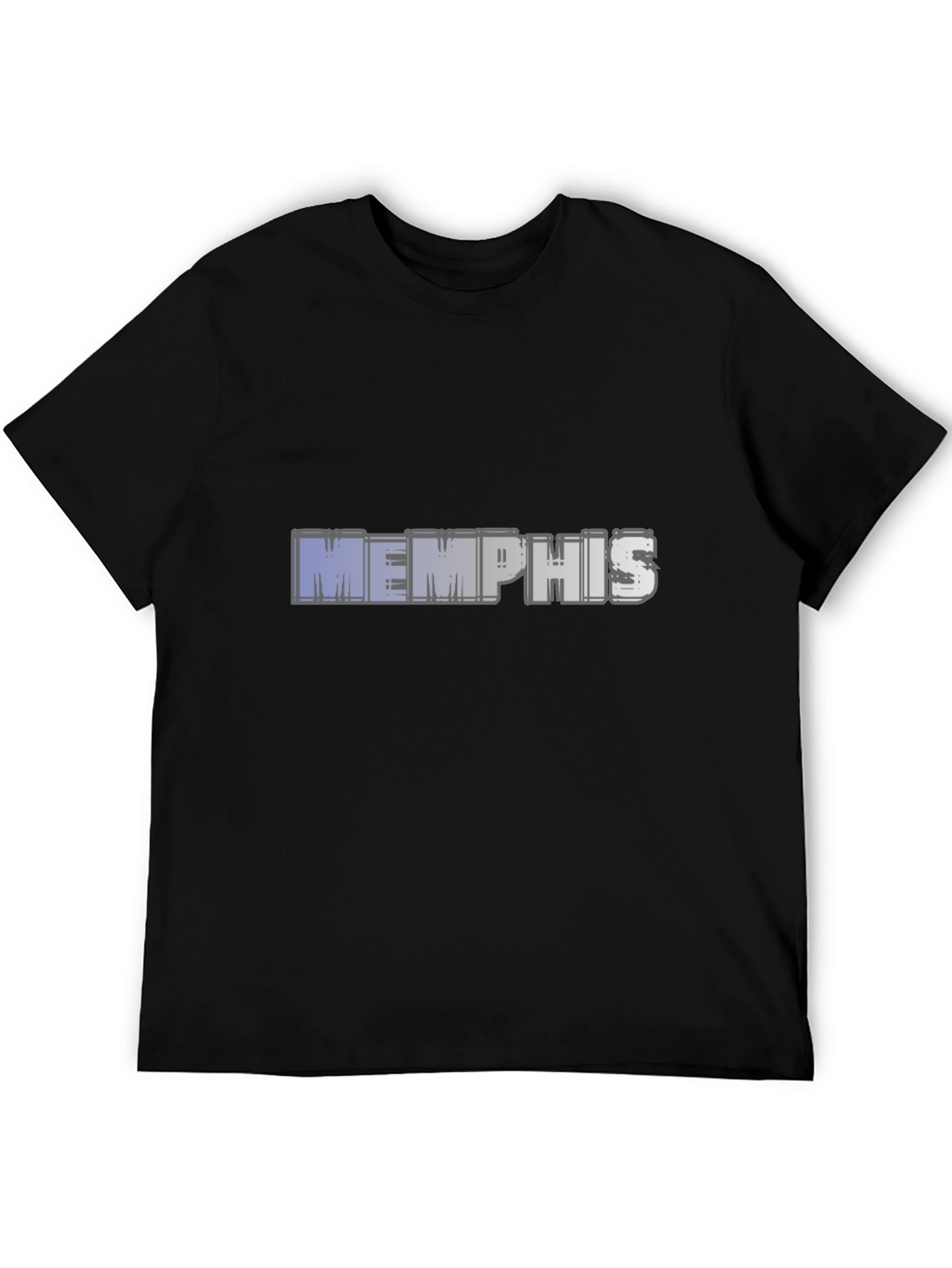 Black Memphis Graphic T-Shirt view 5