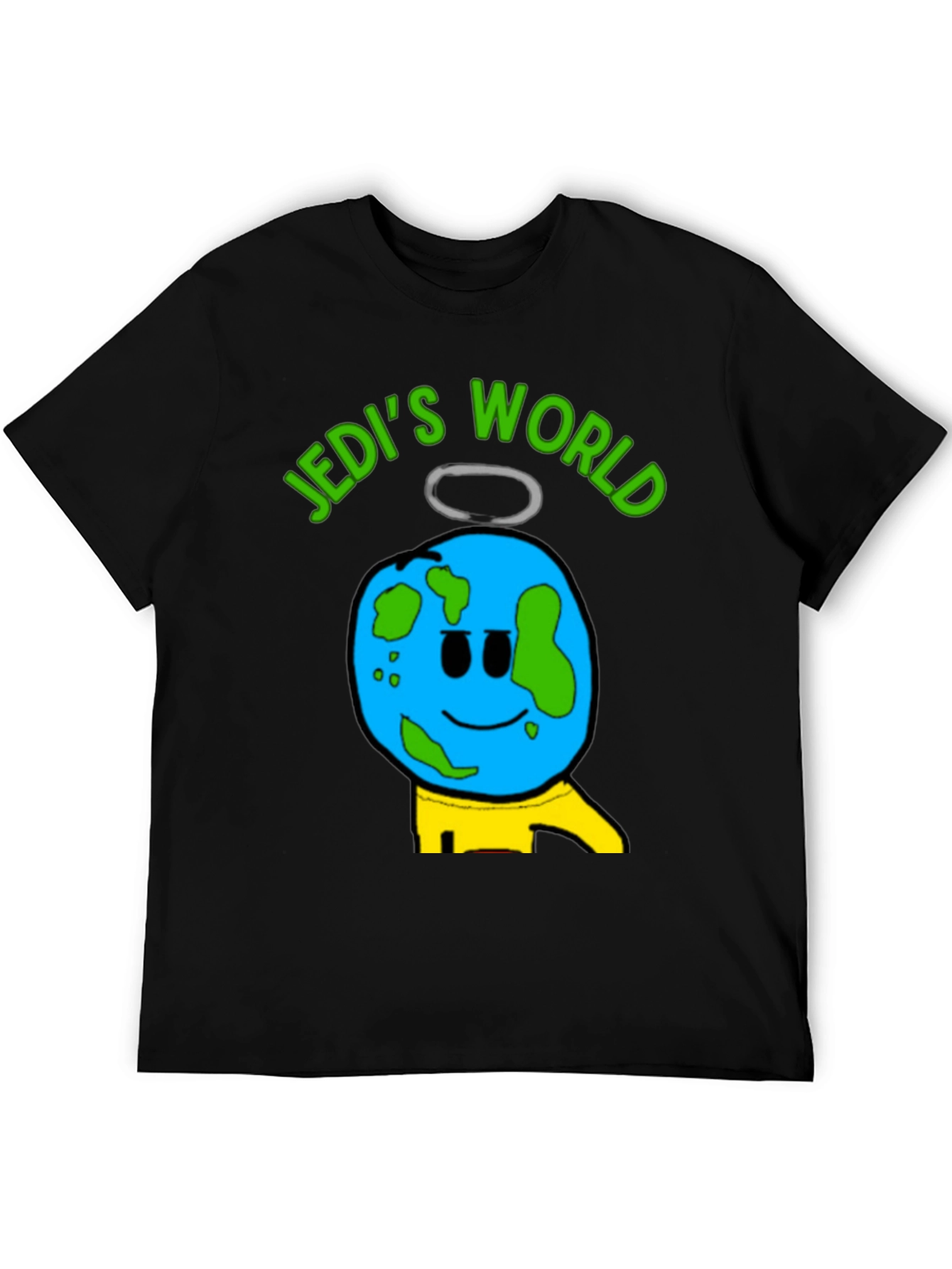 Jedi's World Graphic T-Shirt - Black - 5