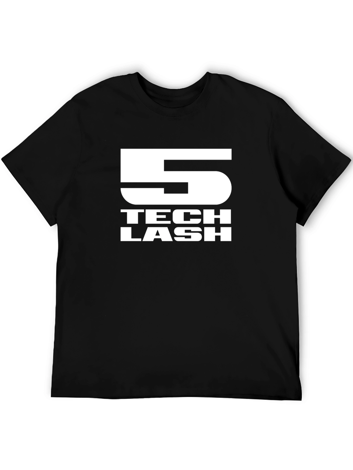 Black 5 Tech Lash Graphic T-Shirt - Bold Design view 5
