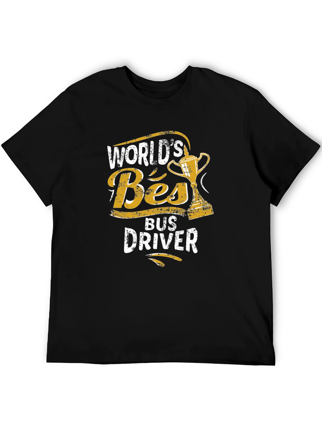 Black World's Best Bus Driver Graphic Tee view 5