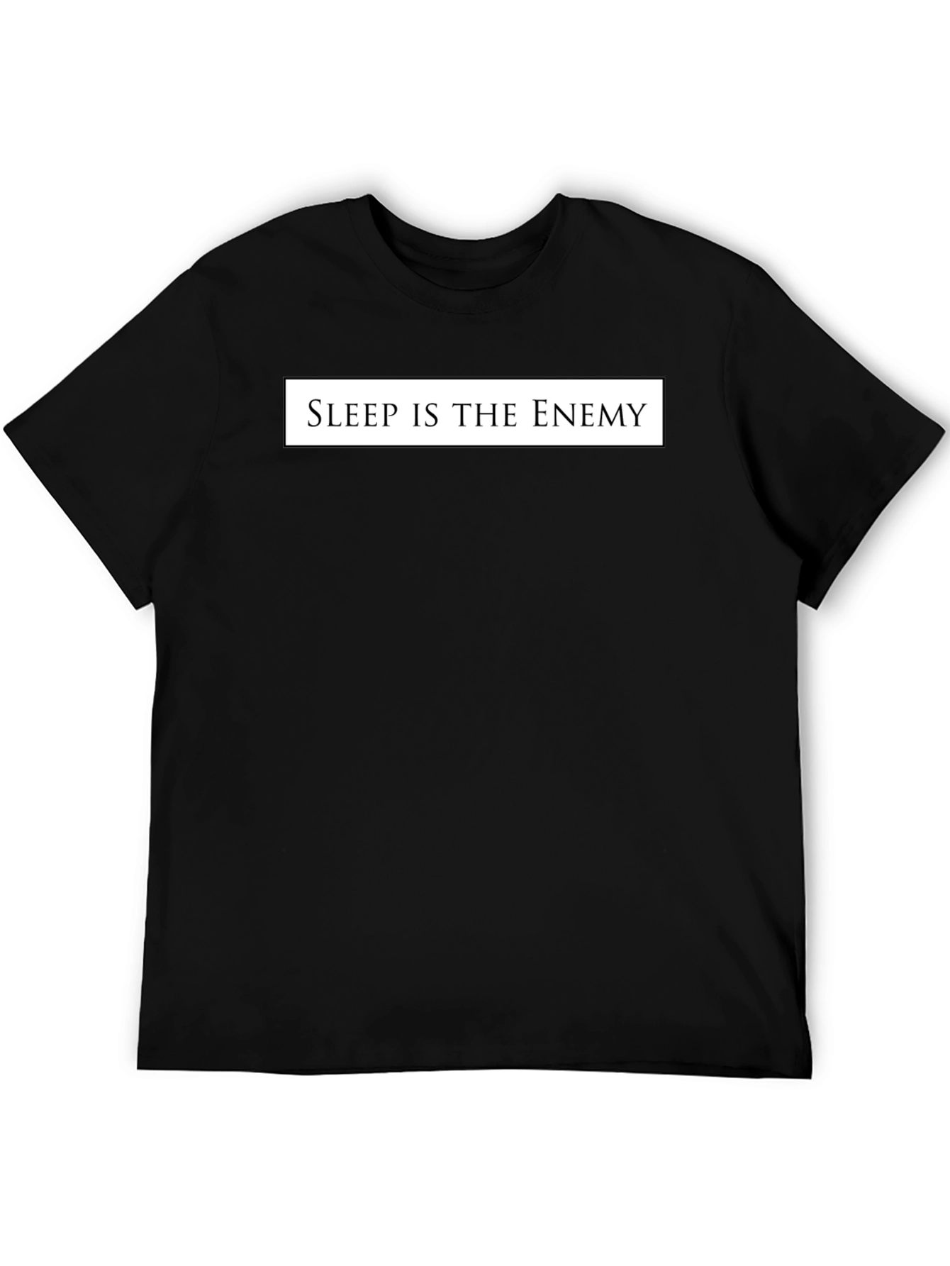 Black Sleep Is The Enemy Graphic Tee view 5