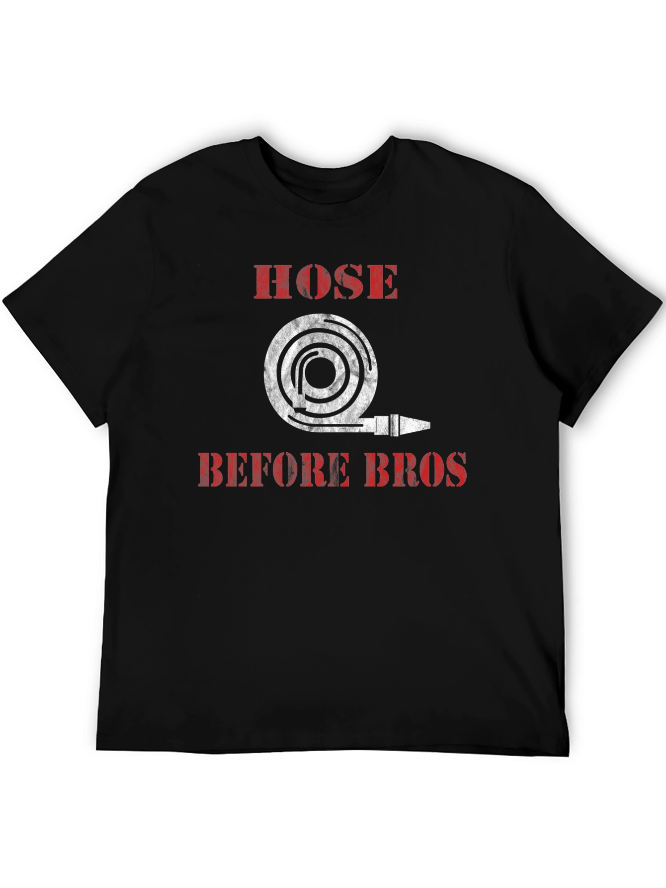 Hose Before Bros T-Shirt - Firefighter Humor - 5