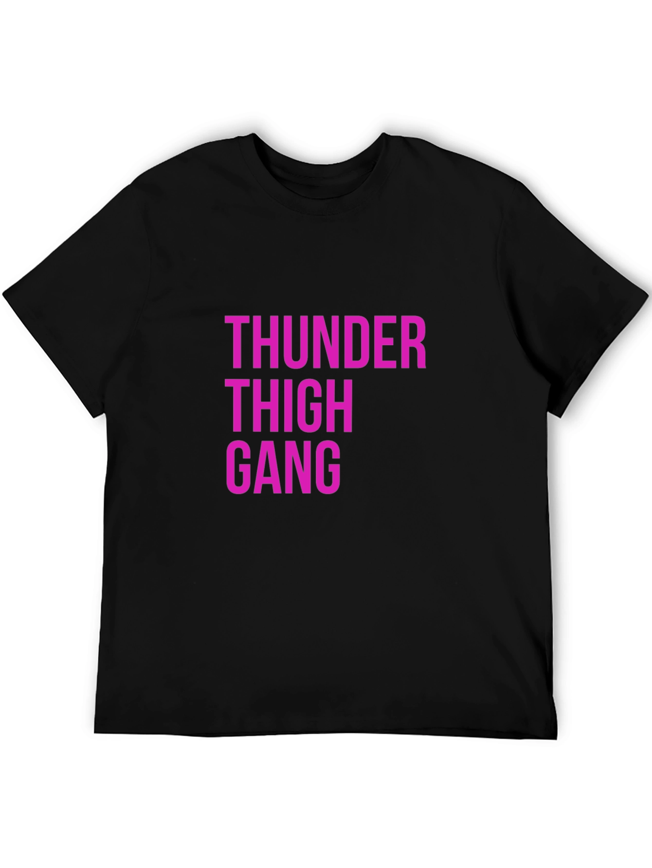 Black Thunder Thigh Gang Graphic Tee view 5
