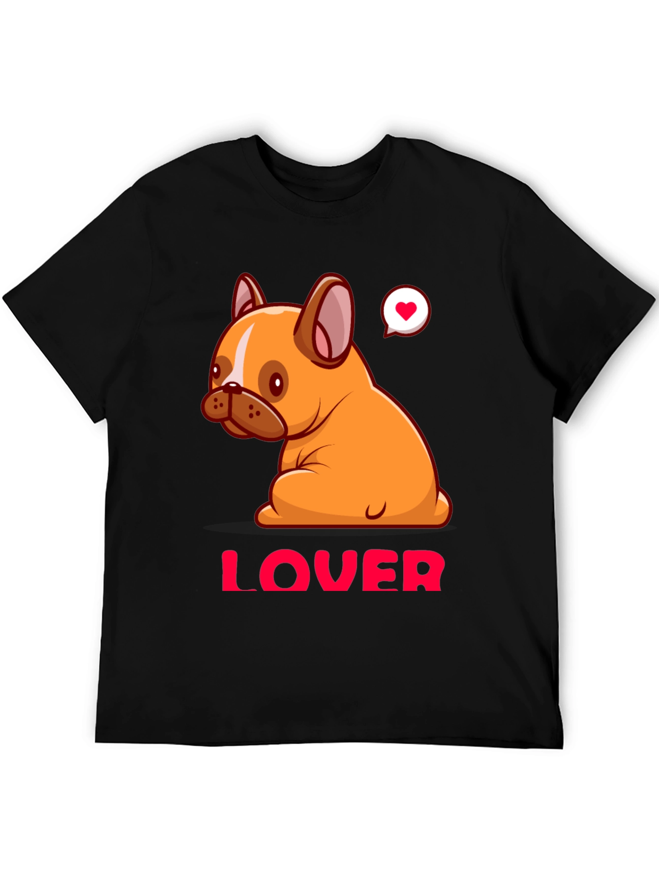 Black Dog Lover Graphic Tee view 5