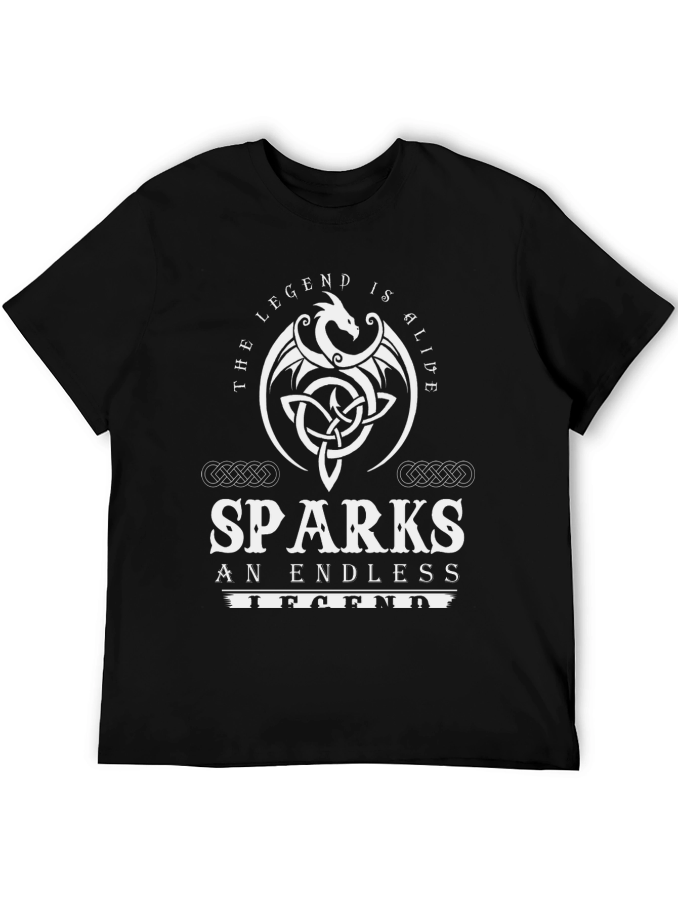 Black Dragon Legend T-Shirt - Sparks, Endless Legend view 5