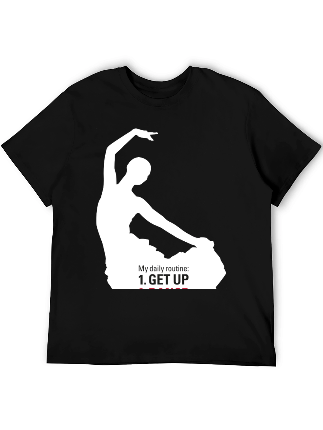 Black Dance Routine Graphic Tee view 5