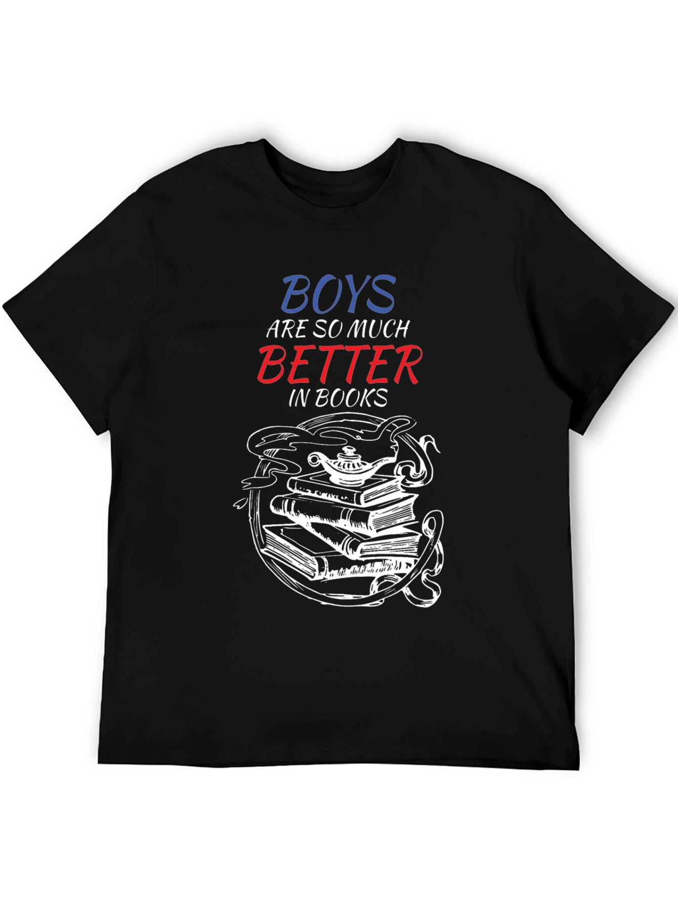 Black Boys are So Much Better In Books T-Shirt view 5
