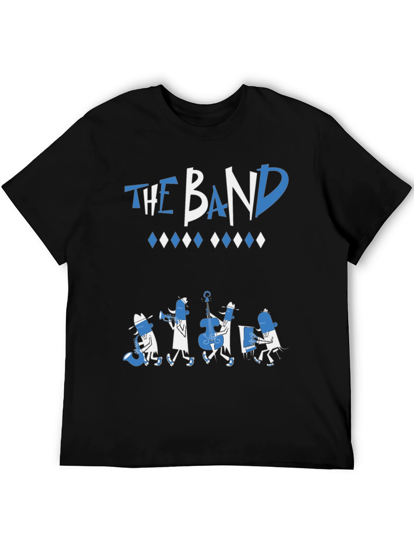 The Band Music T-Shirt: Cool Cartoon Design - 5