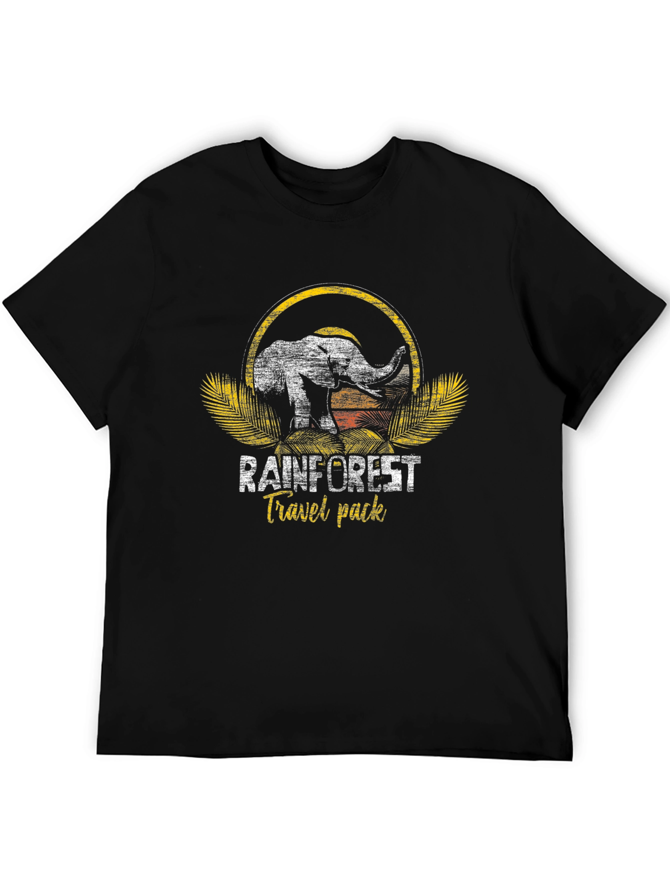 Black Rainforest Travel Pack Graphic Tee view 5
