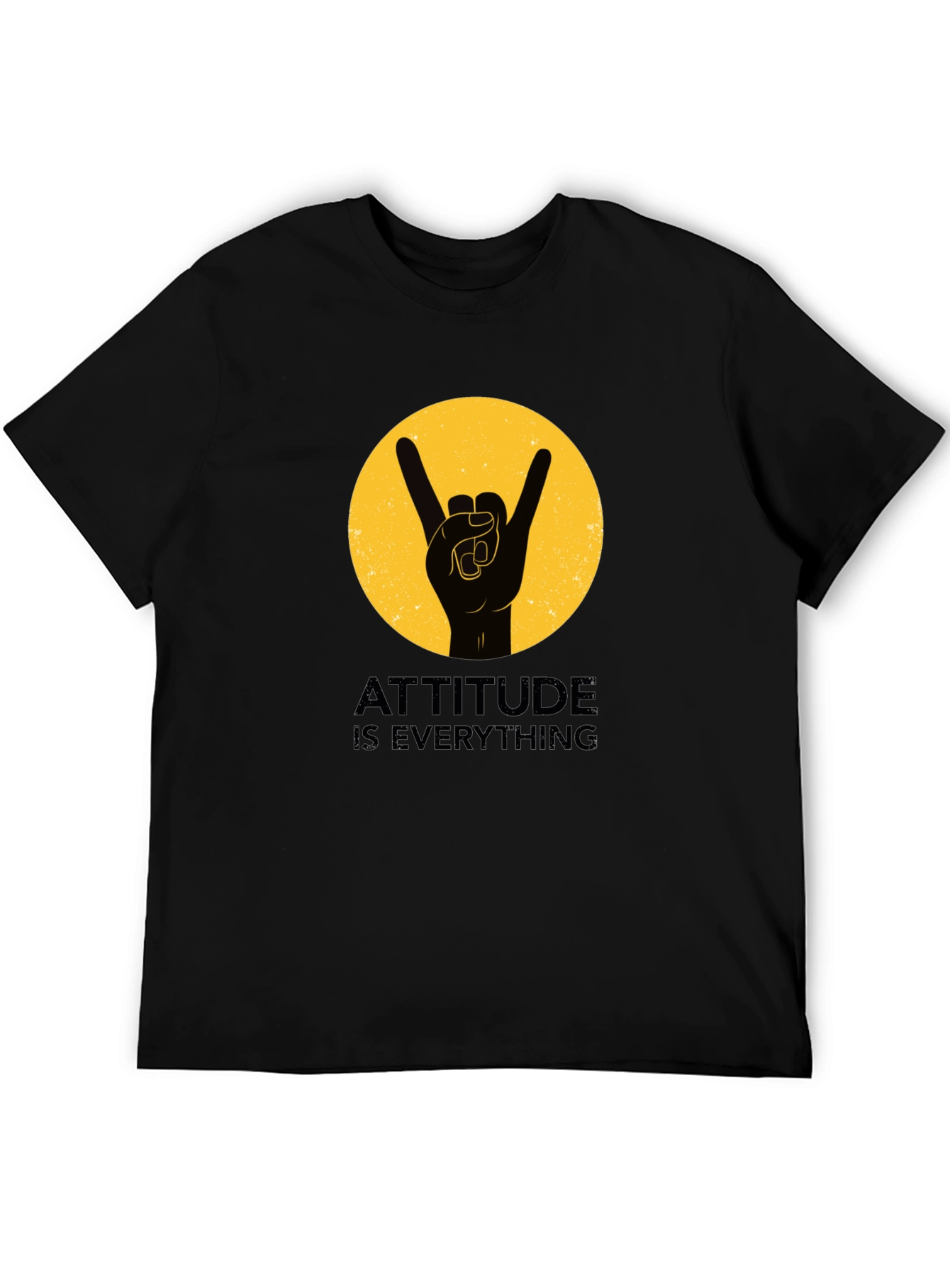 Black Attitude is Everything Graphic Tee view 5
