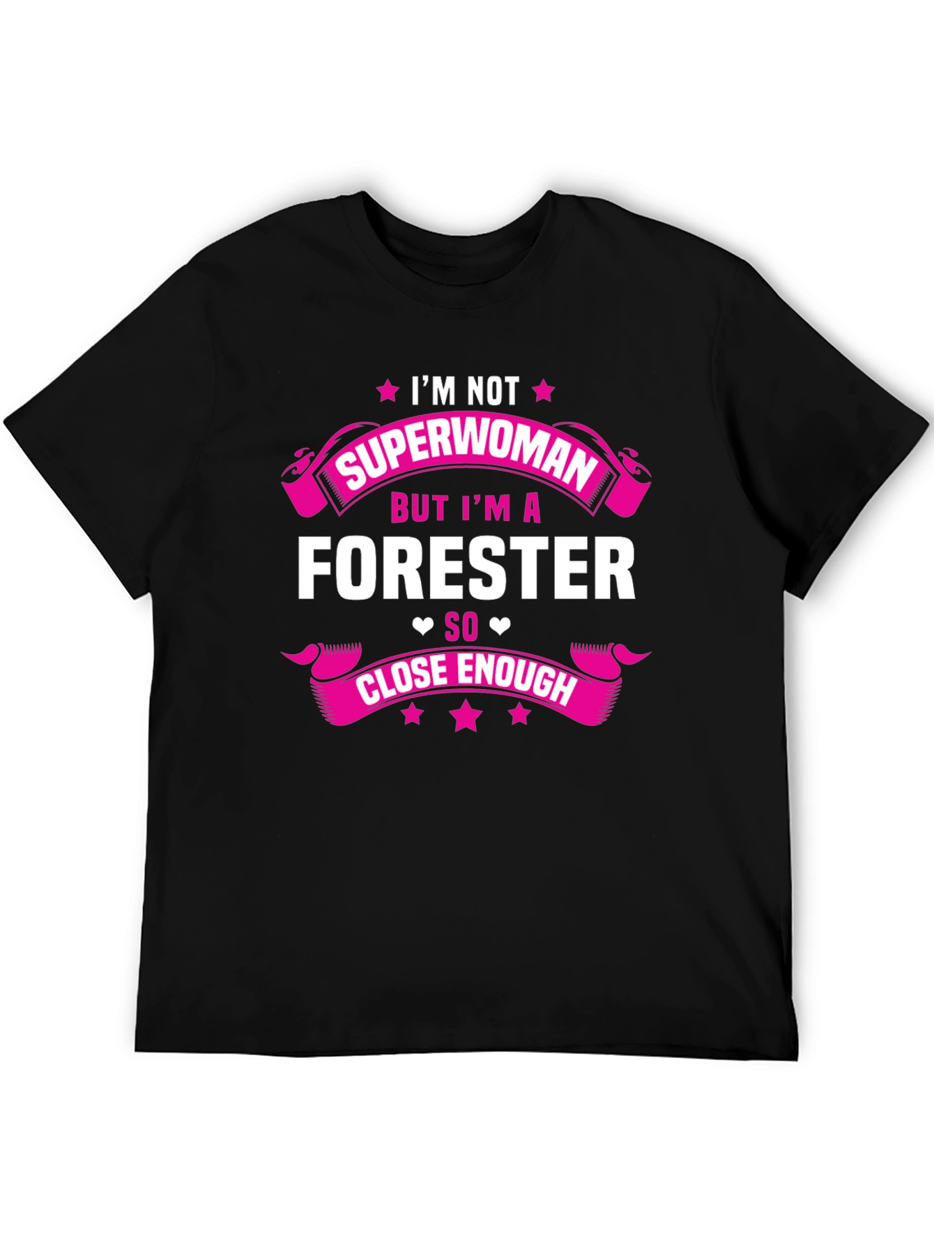Black Forester T-Shirt - Superwoman Close Enough view 5