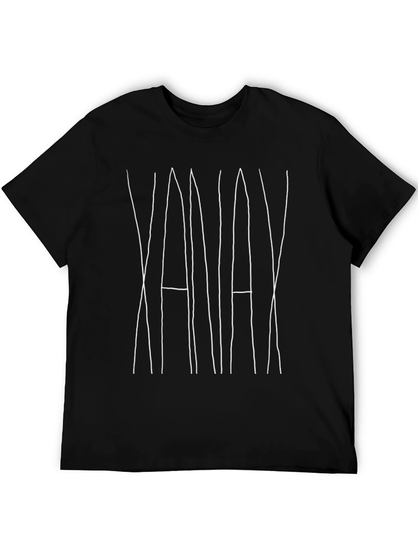 Black Xanax Graphic T-Shirt - Black Cotton Tee view 5