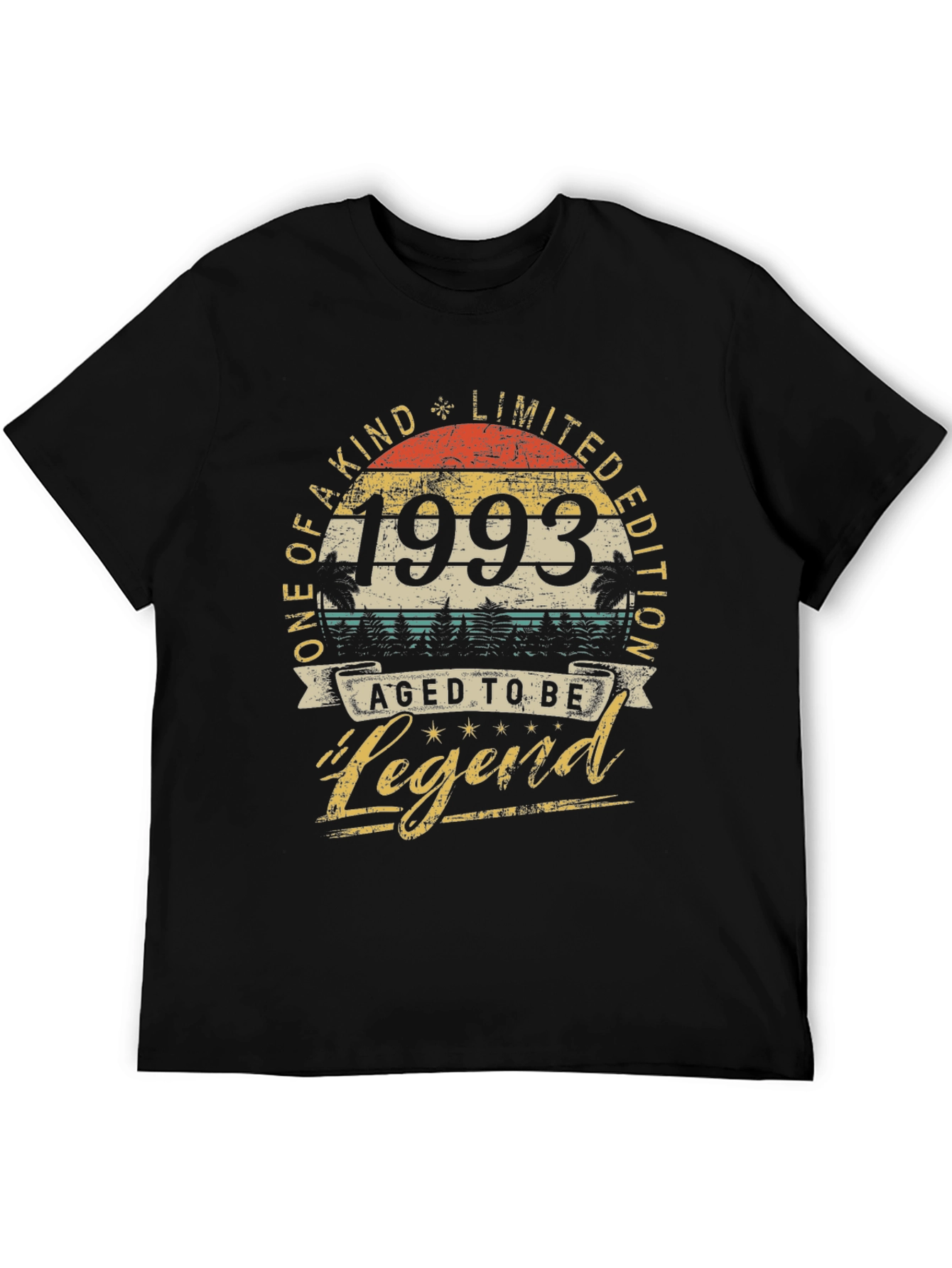 Black 1993 Aged to Be Legend Graphic Tee view 5