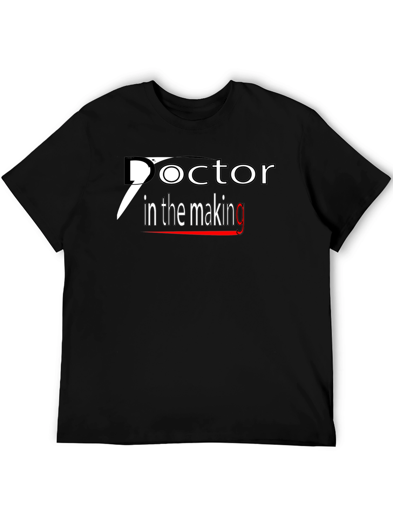 Black Doctor in the Making T-Shirt - Medical School Student view 5