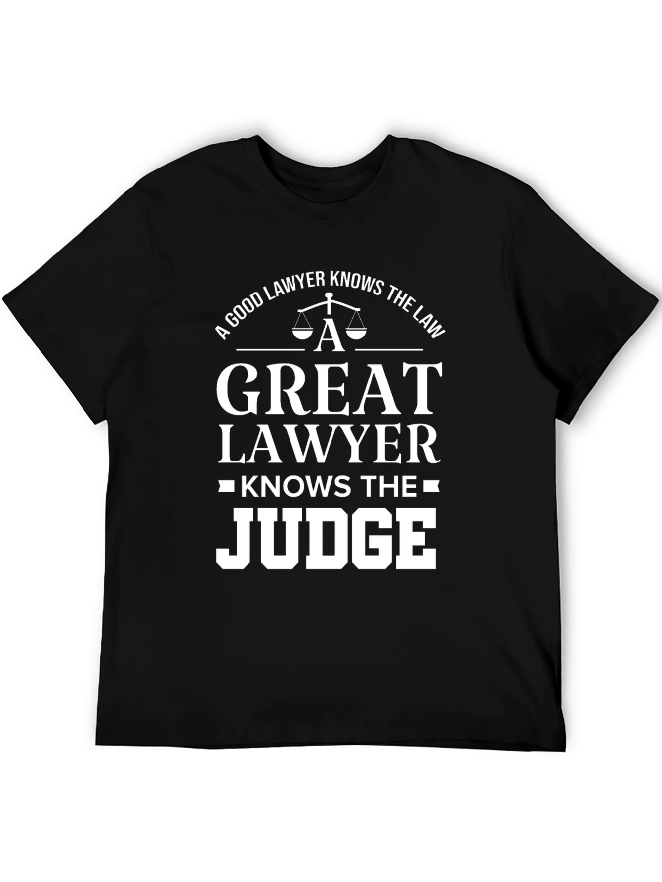 Black Lawyer Knows Judge Graphic Tee view 5
