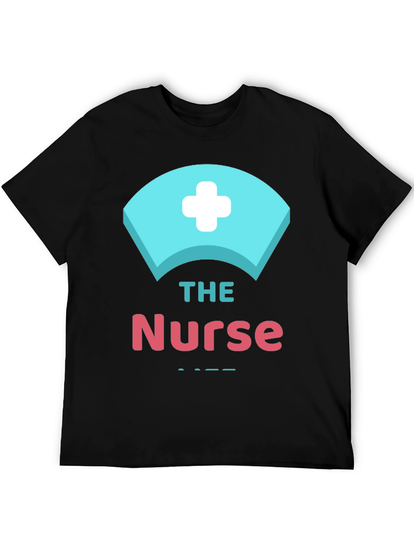 Black The Nurse Graphic Tee - Medical Apparel view 5