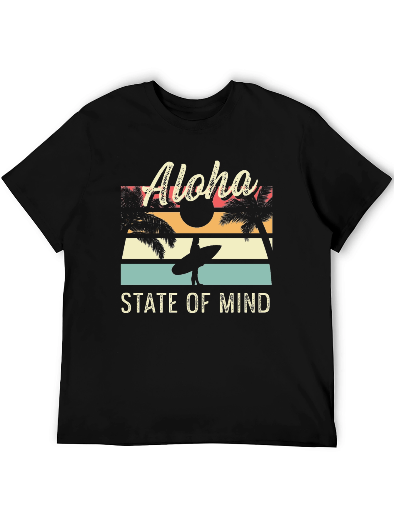 Black Aloha State of Mind T-Shirt view 5