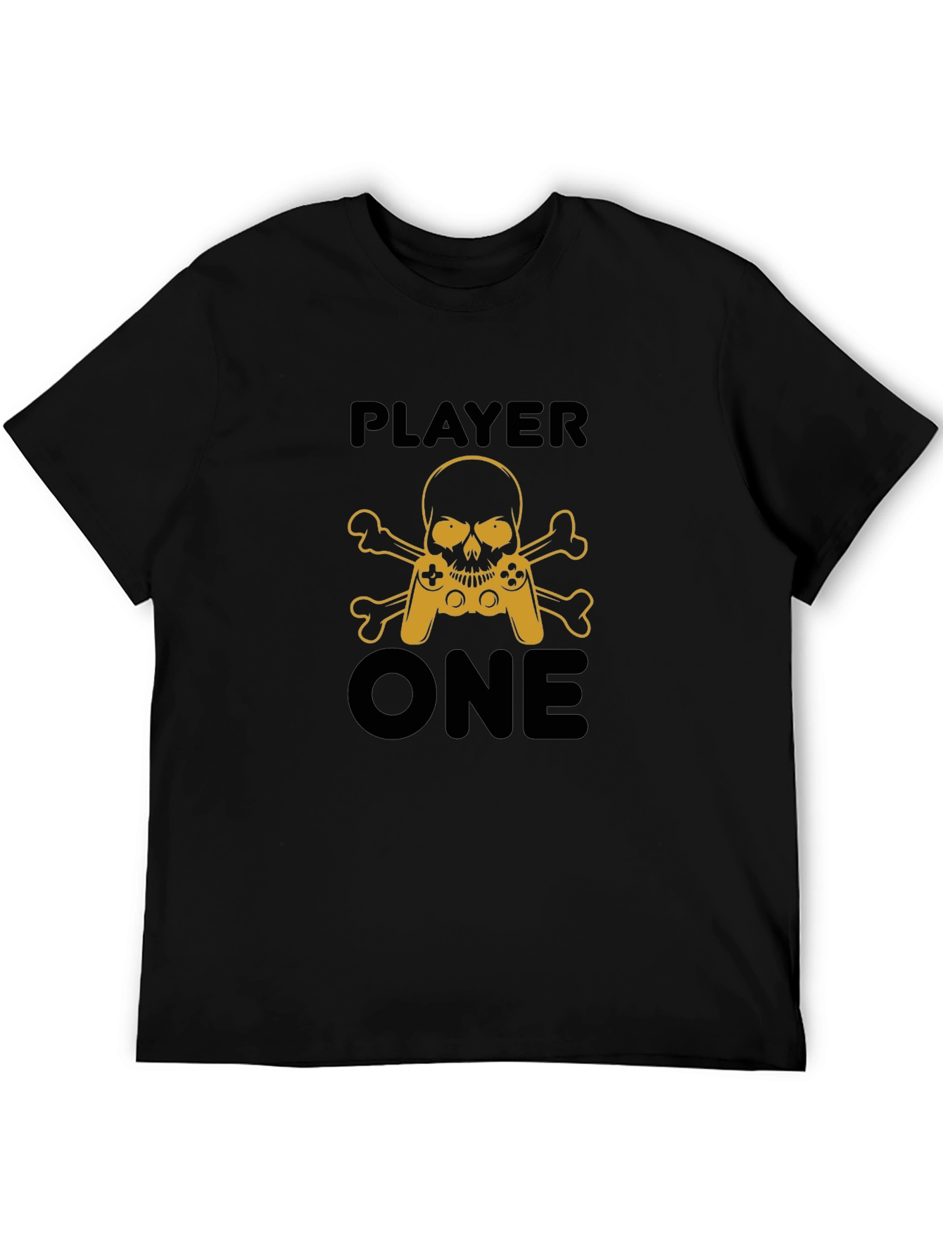 Player One Skull and Crossbones Gaming T-Shirt - 5