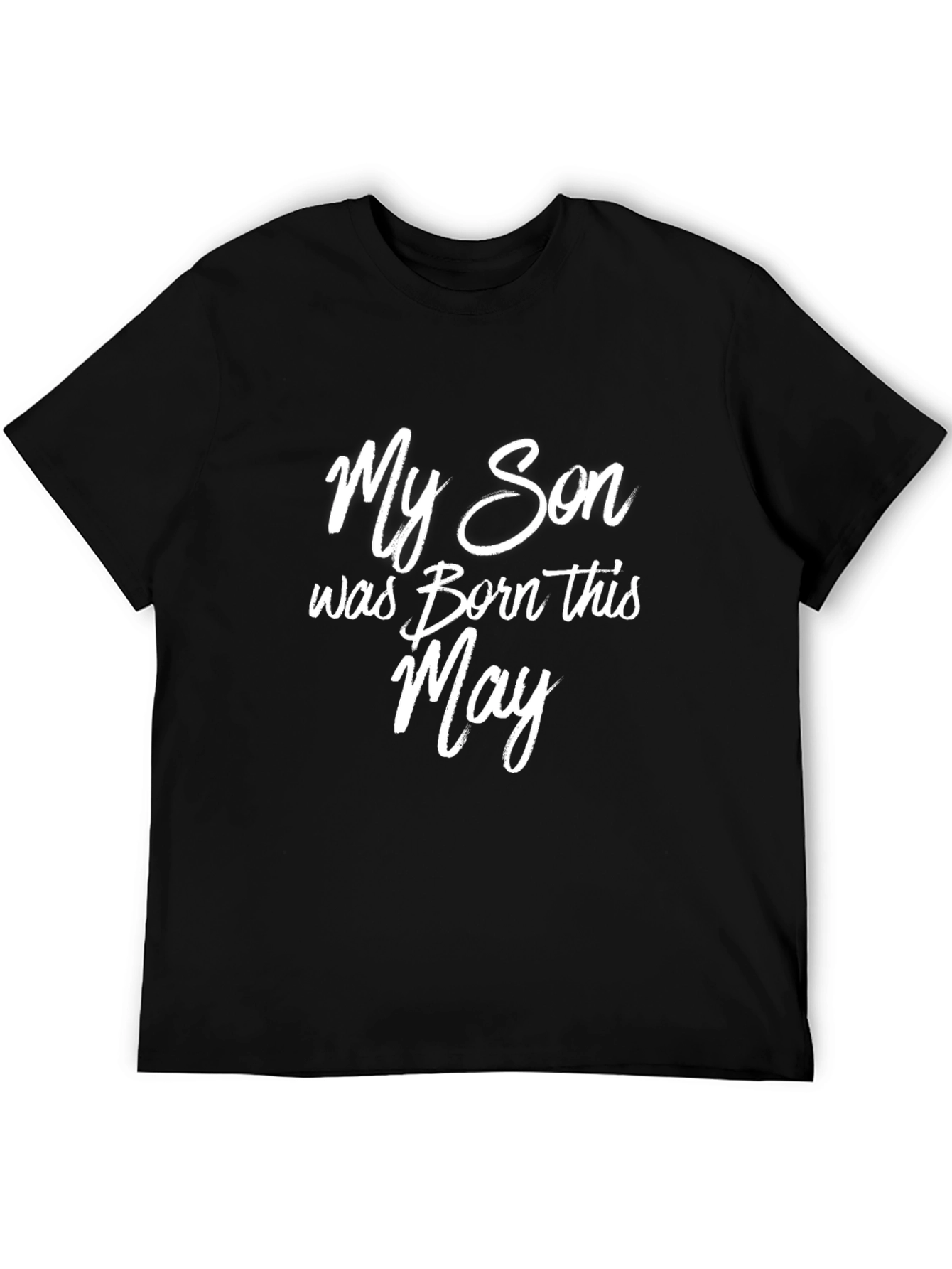 Black My Son Born in May T-Shirt view 5