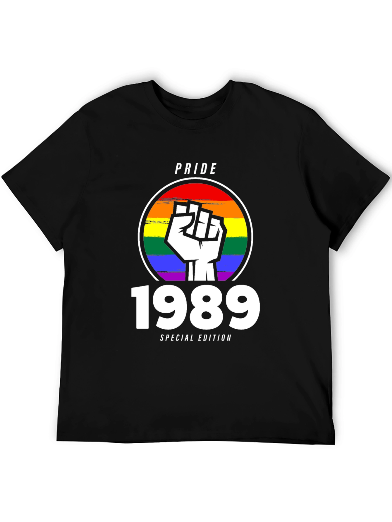 Pride 1989 Special Edition Black T-Shirt - 5