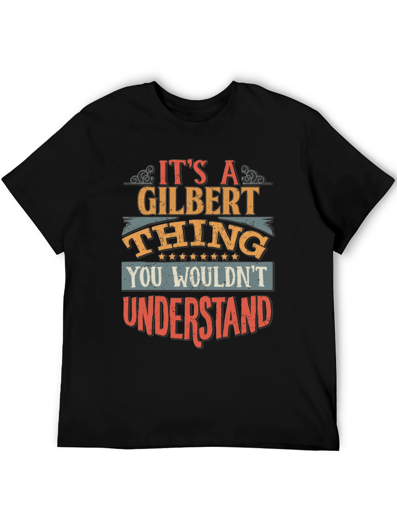 Black Gilbert Thing T-Shirt - You Wouldn't Understand view 5