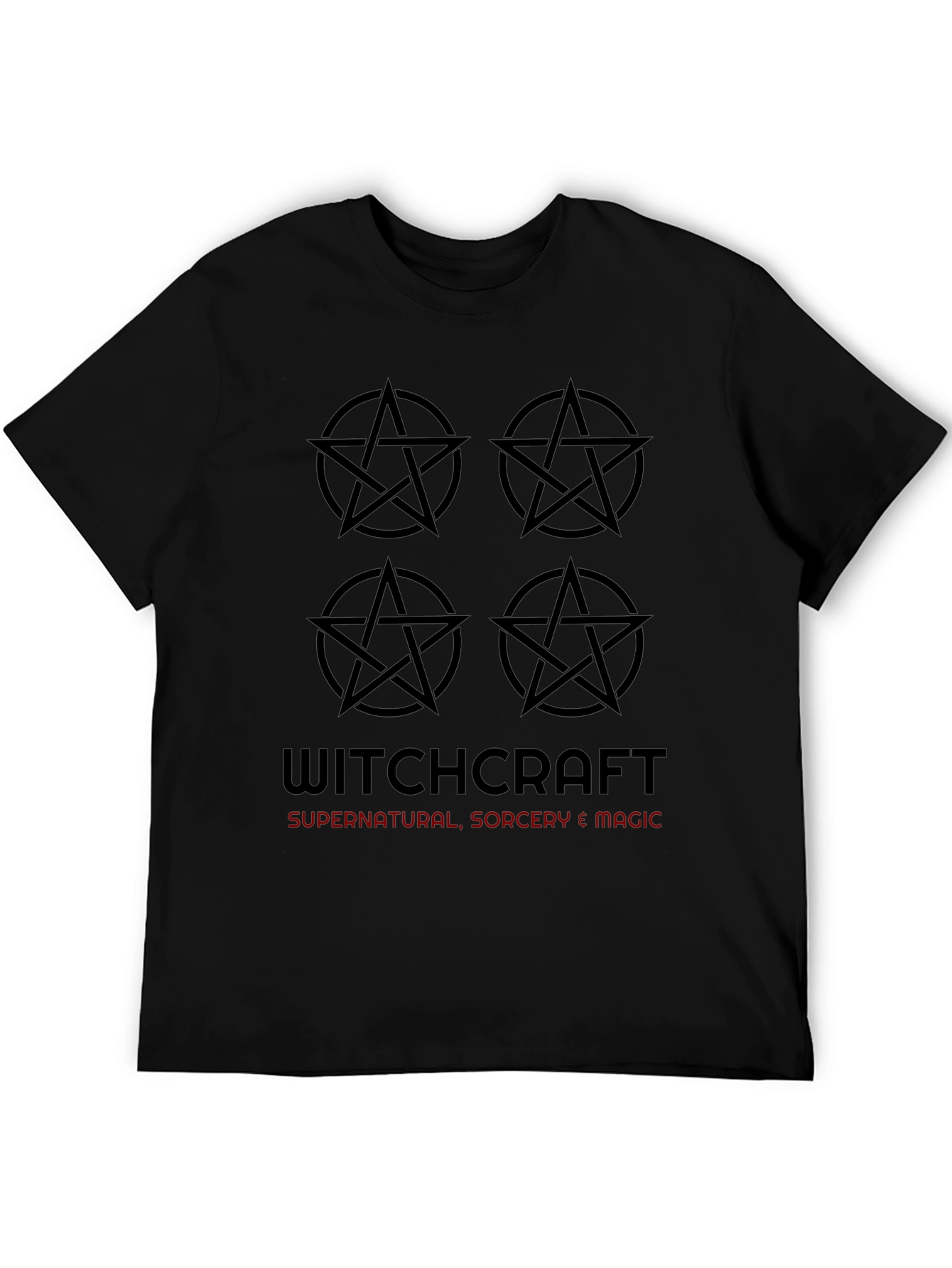 Black Witchcraft Sorcery & Magic T-Shirt view 5