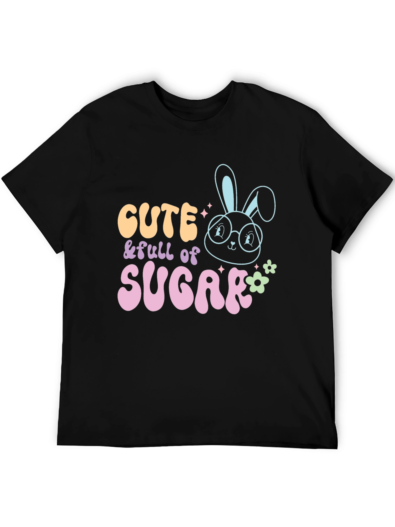 Black Cute & Full of Sugar T-Shirt view 5