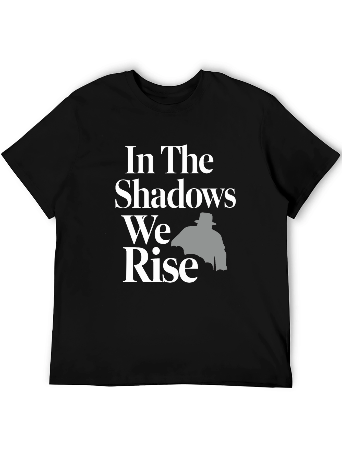 Black In the Shadows We Rise Graphic T-Shirt view 5