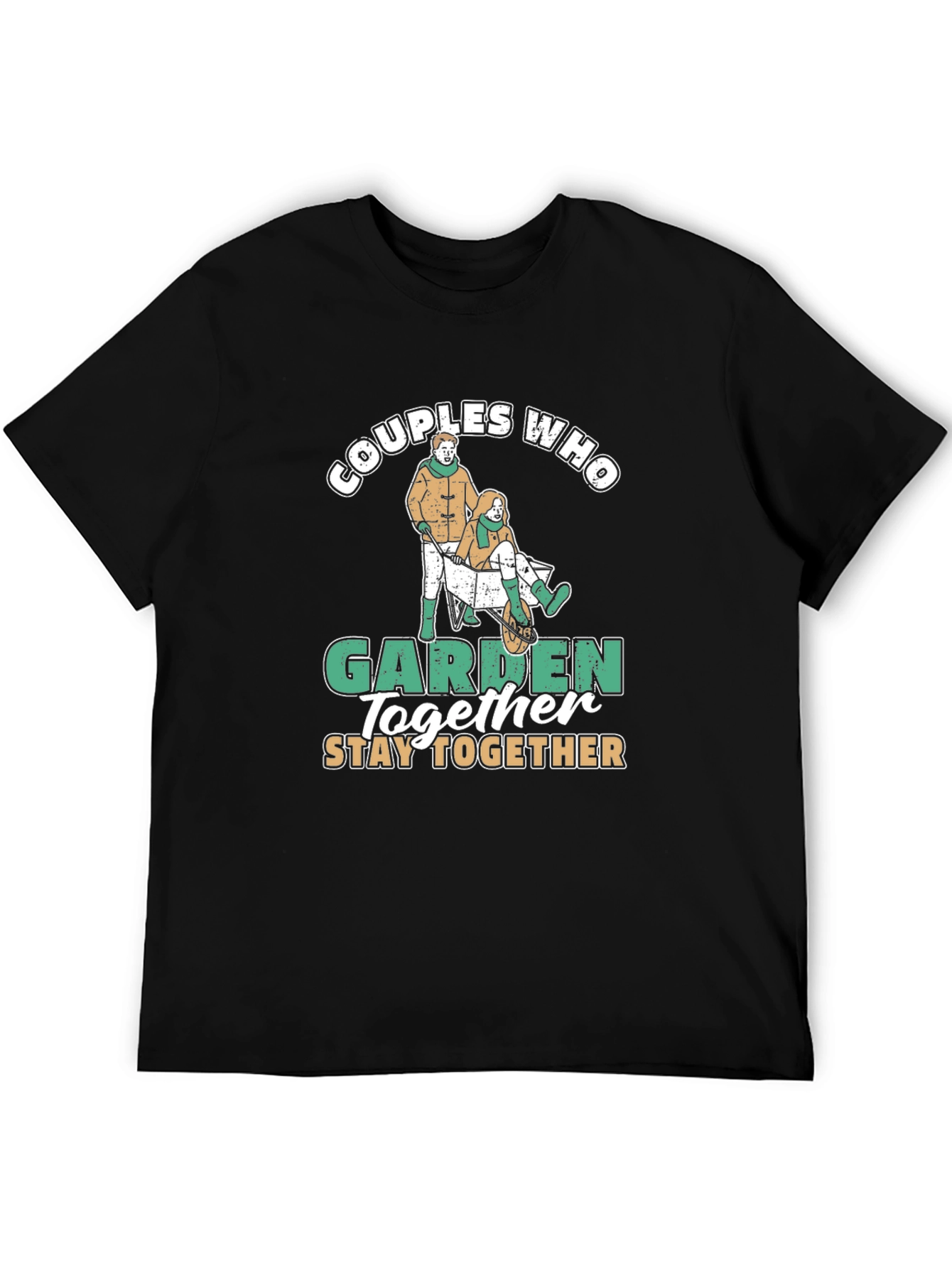 Black Couples Who Garden Together T-Shirt view 5
