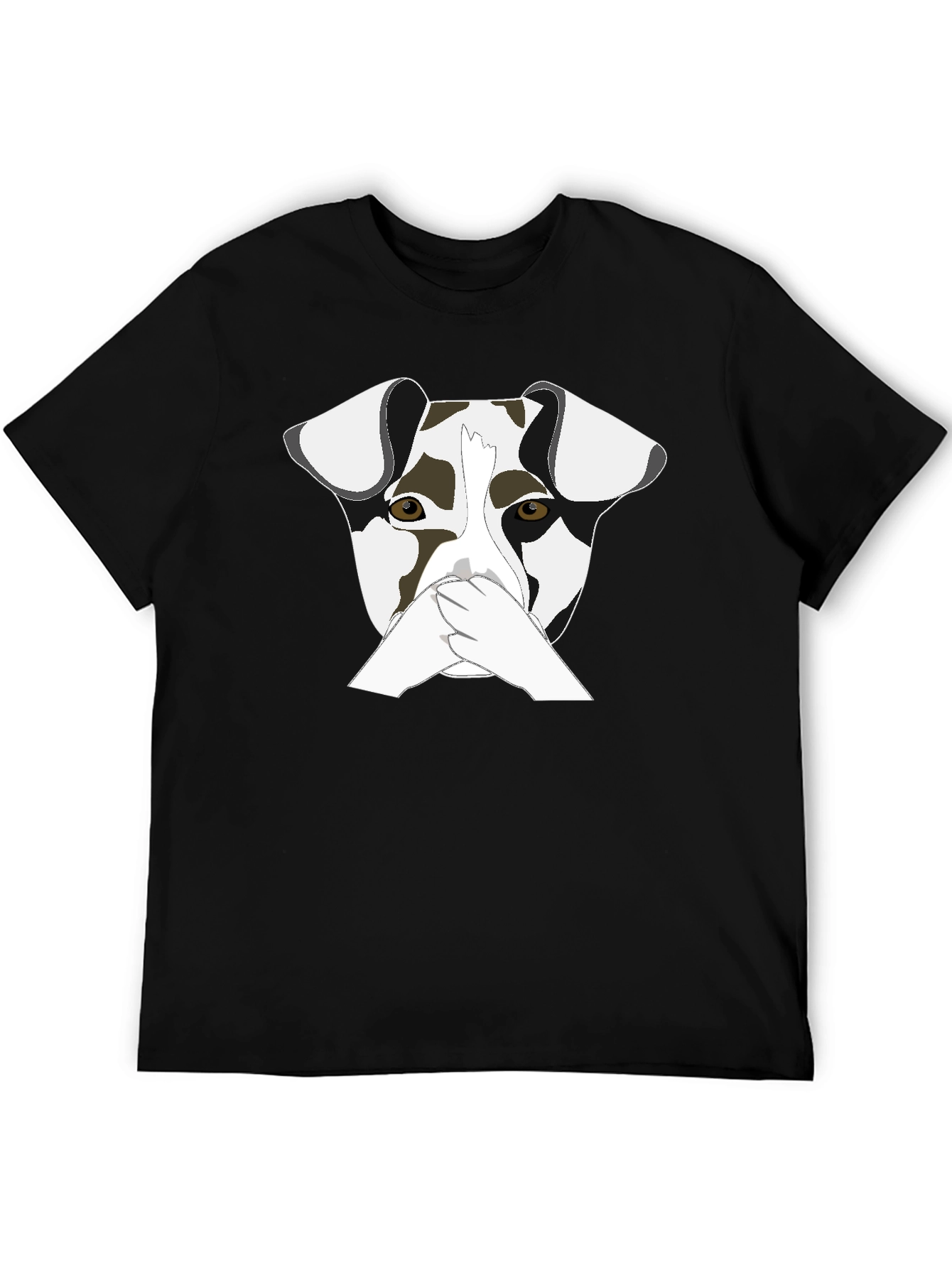 Black Dog Graphic Black T-Shirt view 5