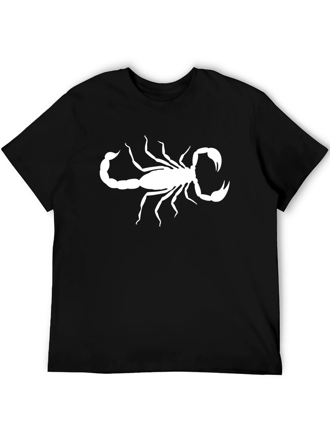 Black Scorpion Graphic Print Black T-Shirt view 5