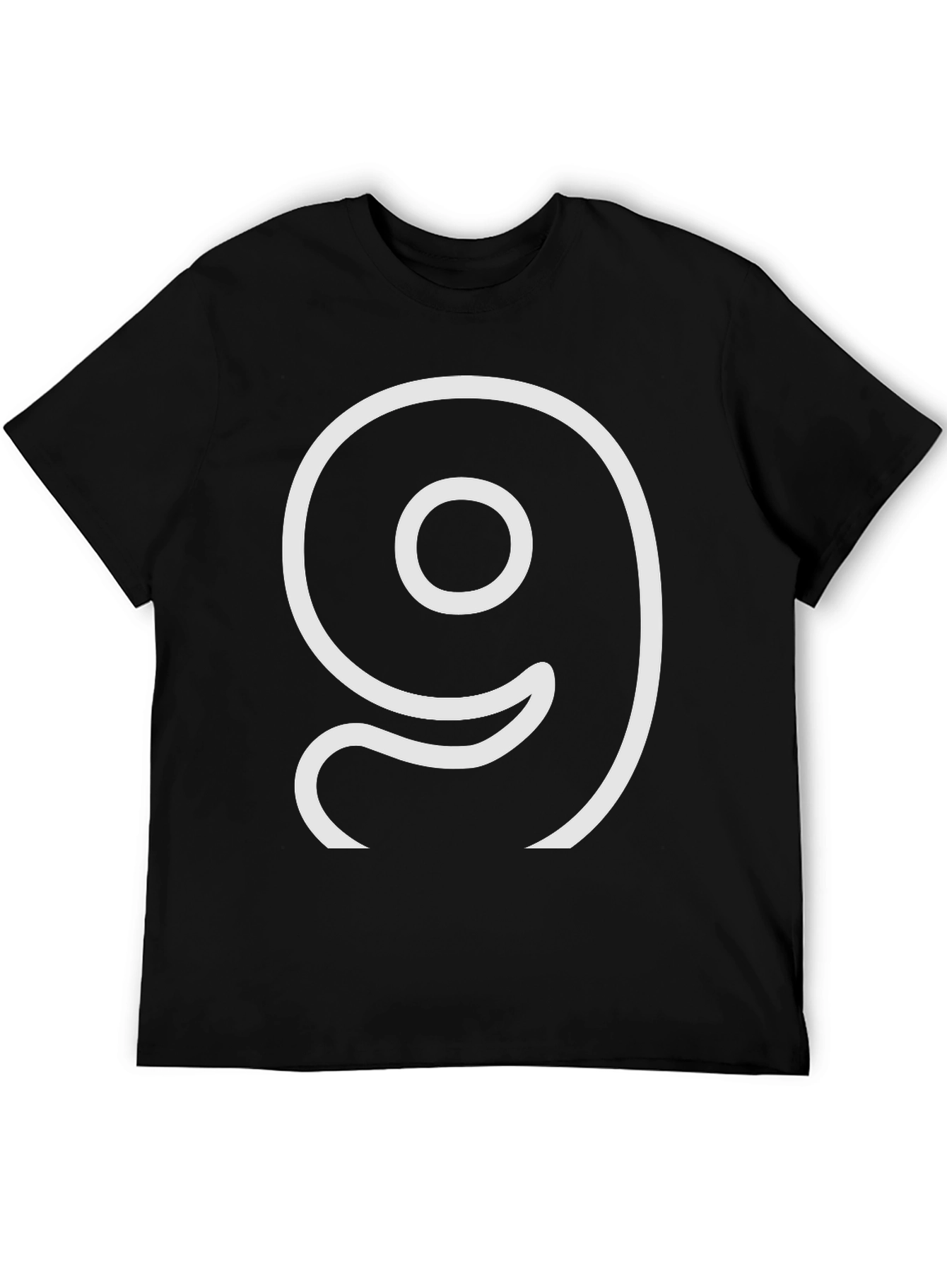 Black Number Nine Graphic Black Tee Shirt view 5