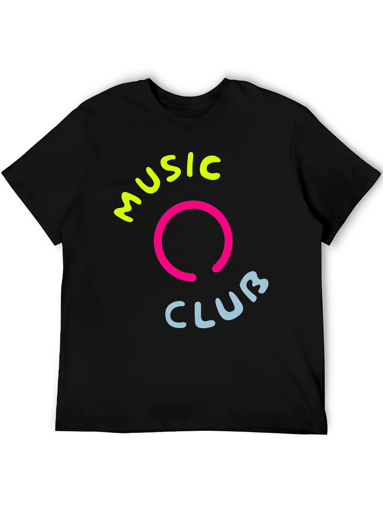 Black Music Club Graphic T-Shirt view 5
