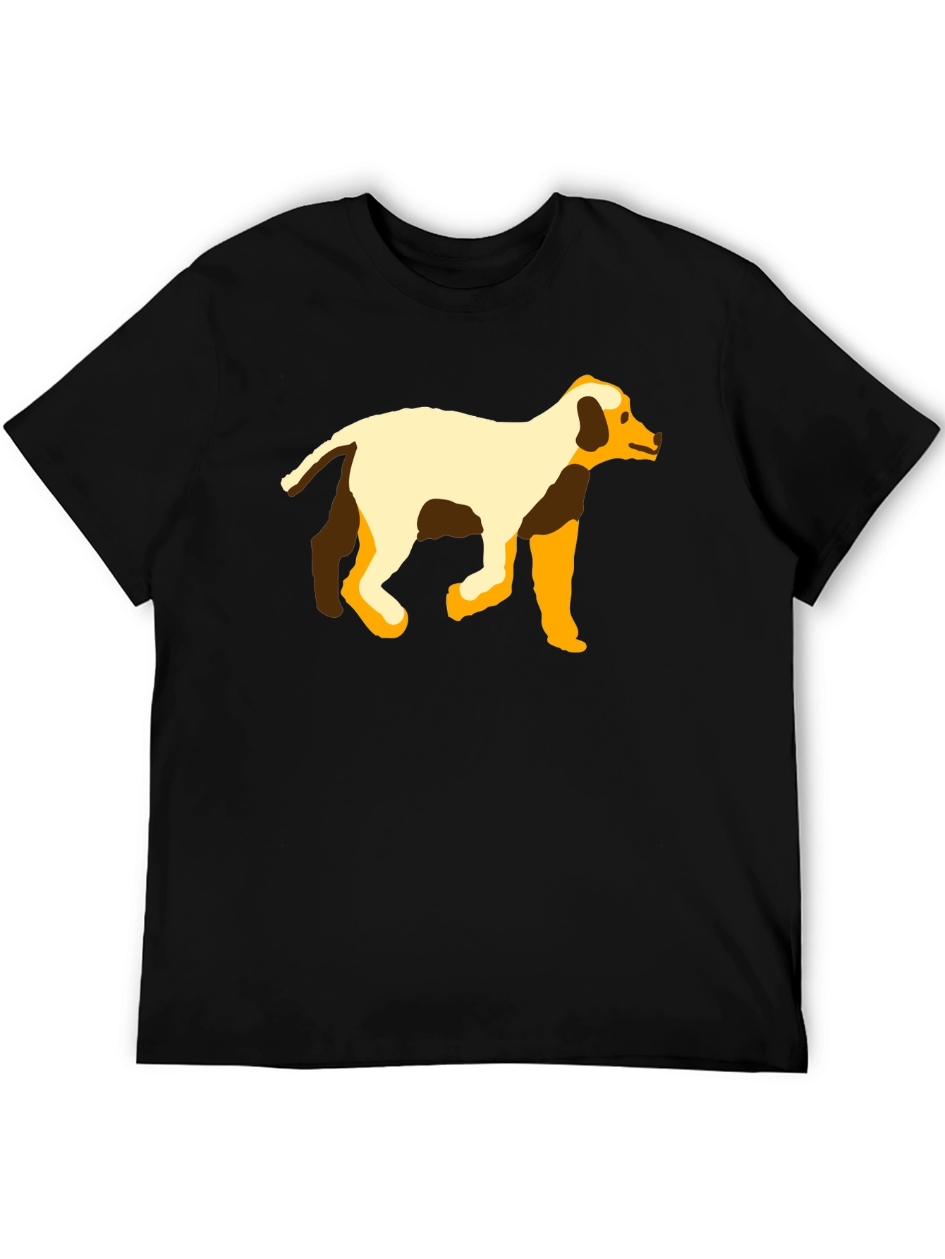 Black Dog Graphic Black T-Shirt view 5