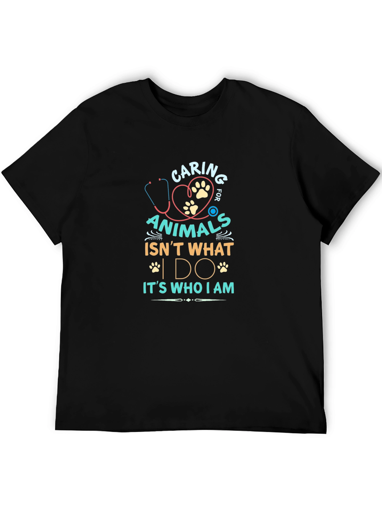 Caring for Animals Graphic T-Shirt - 5